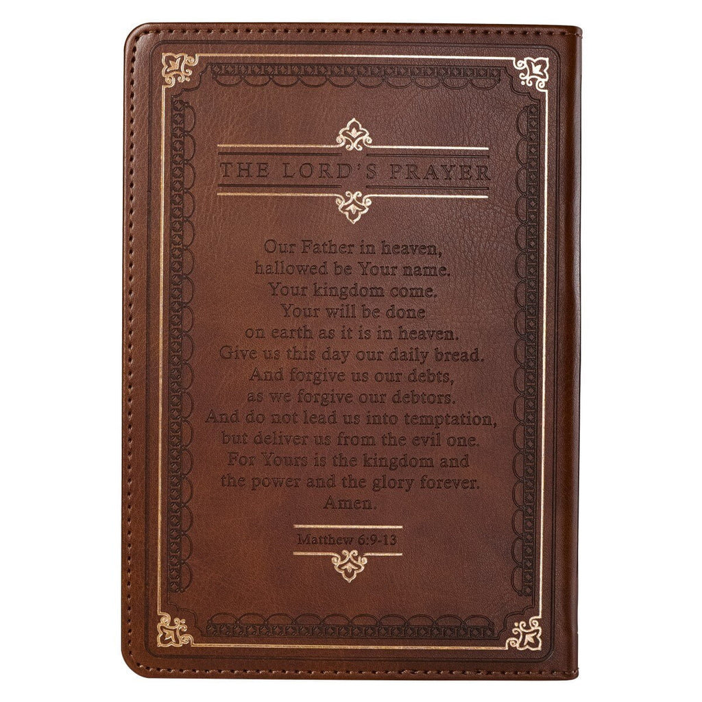 The Lord's Prayer Leather Prayer Journal