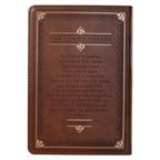 The Lord's Prayer Leather Prayer Journal