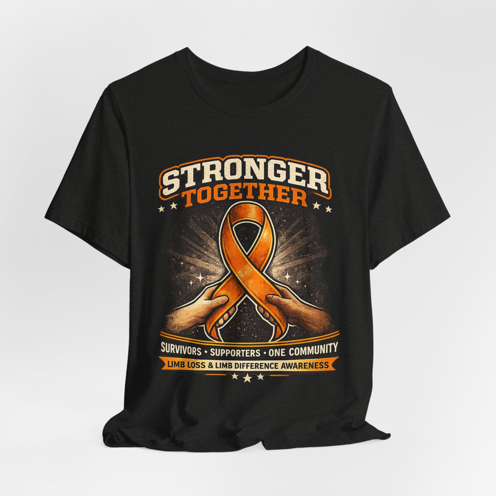 Limb Loss Awareness Shirt | Stronger Together Amputee Support Tee