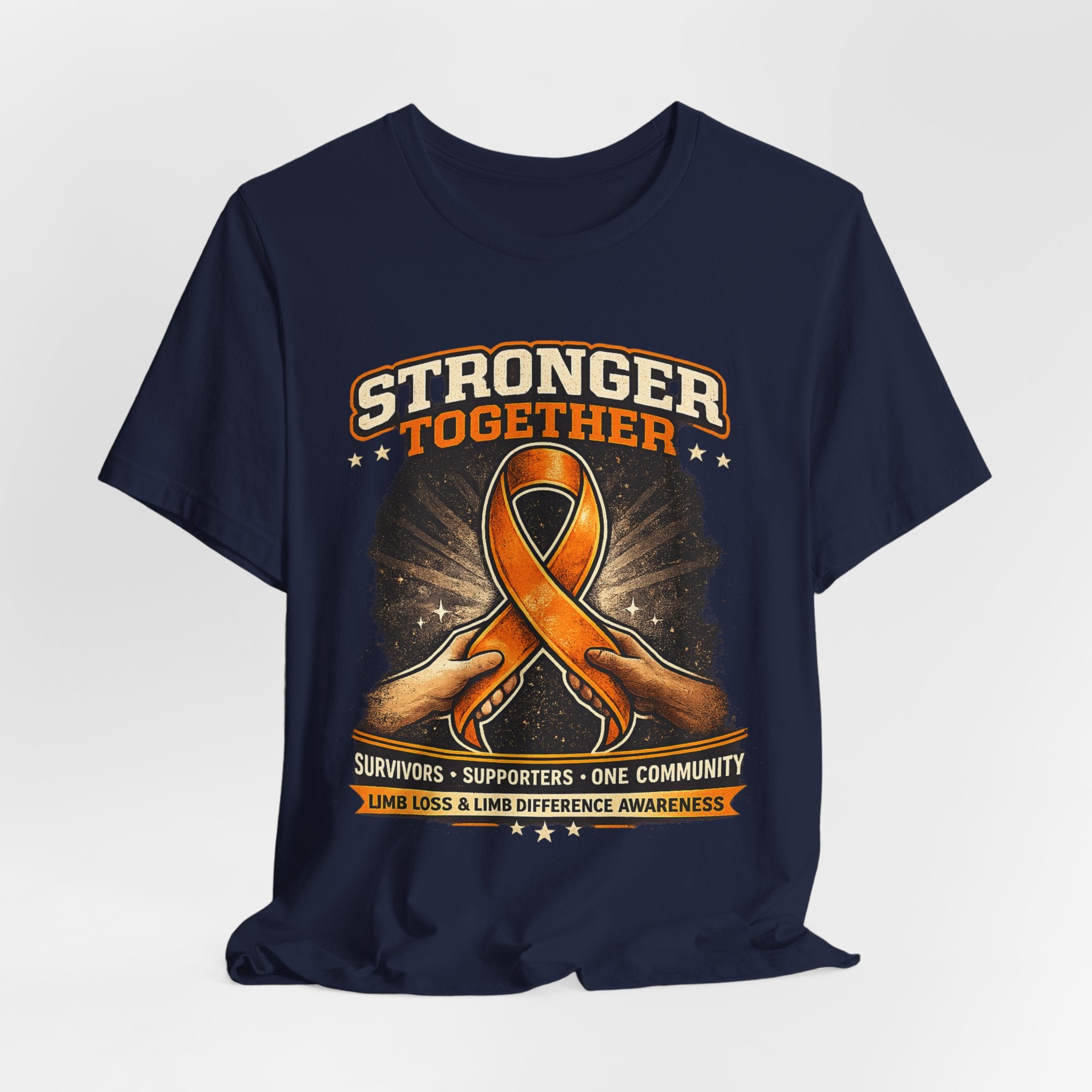 Limb Loss Awareness Shirt | Stronger Together Amputee Support Tee