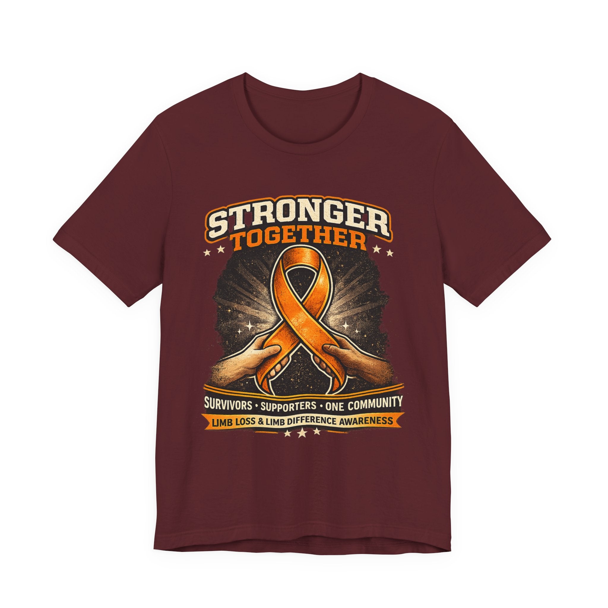 Limb Loss Awareness Shirt | Stronger Together Amputee Support Tee