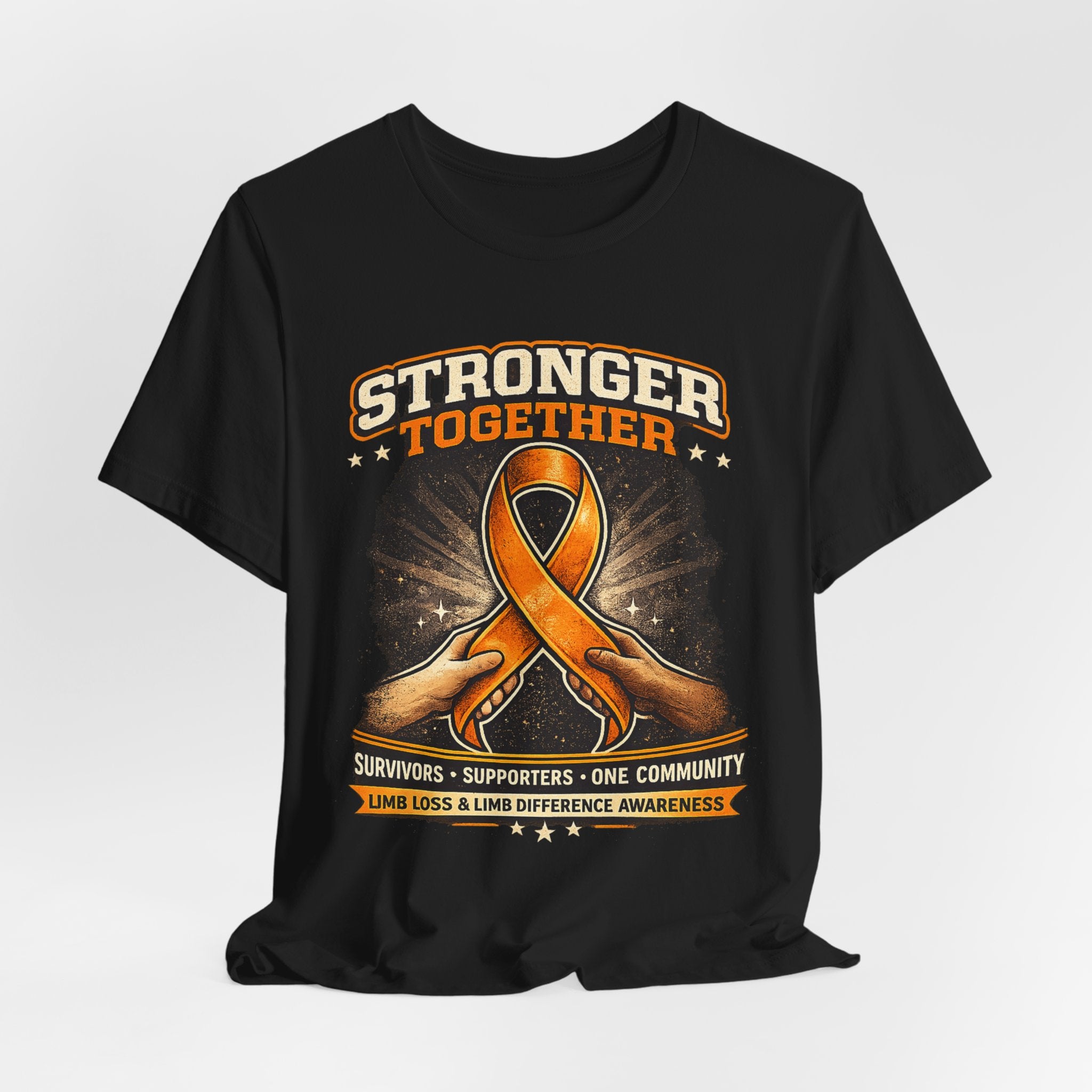 Limb Loss Awareness Shirt | Stronger Together Amputee Support Tee