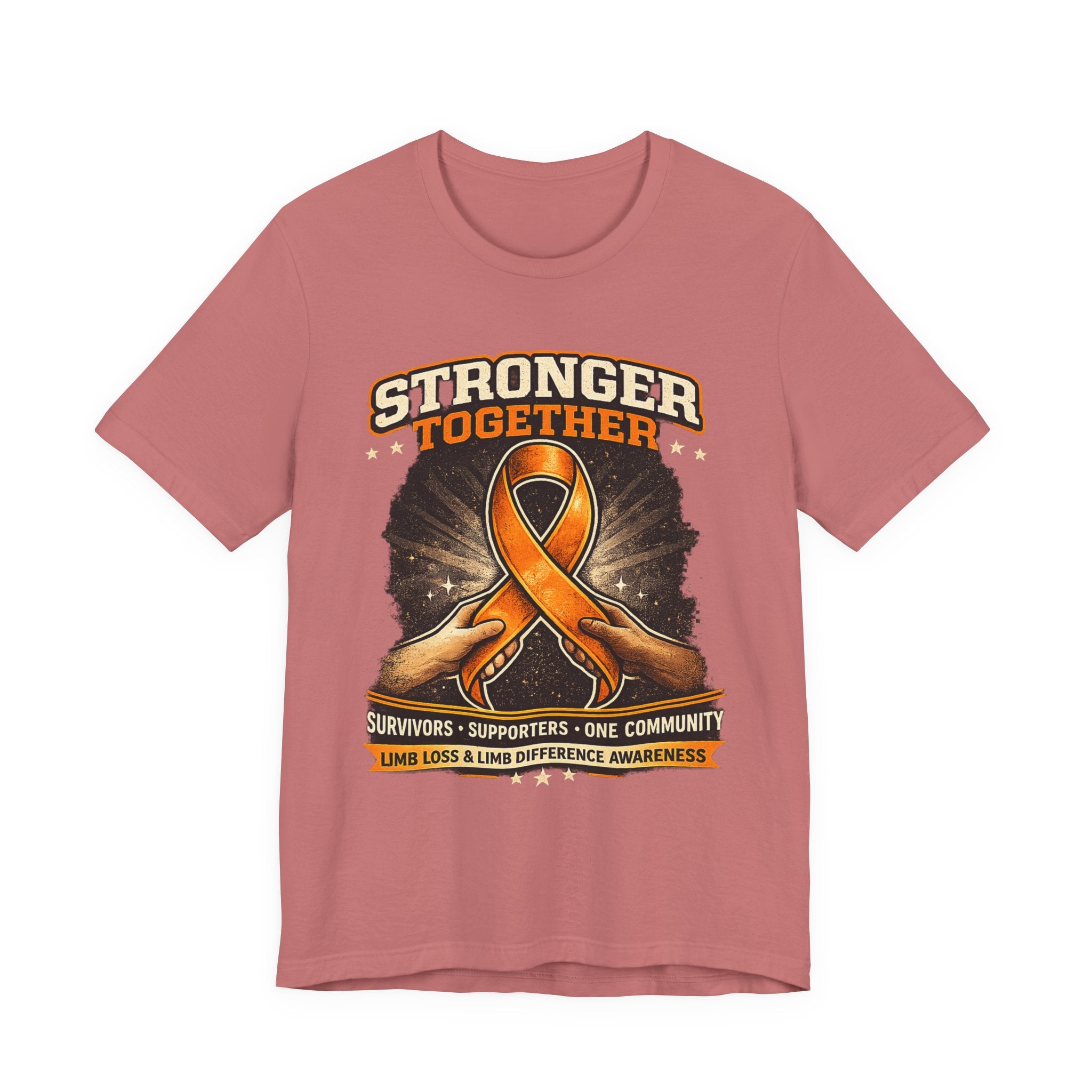 Limb Loss Awareness Shirt | Stronger Together Amputee Support Tee