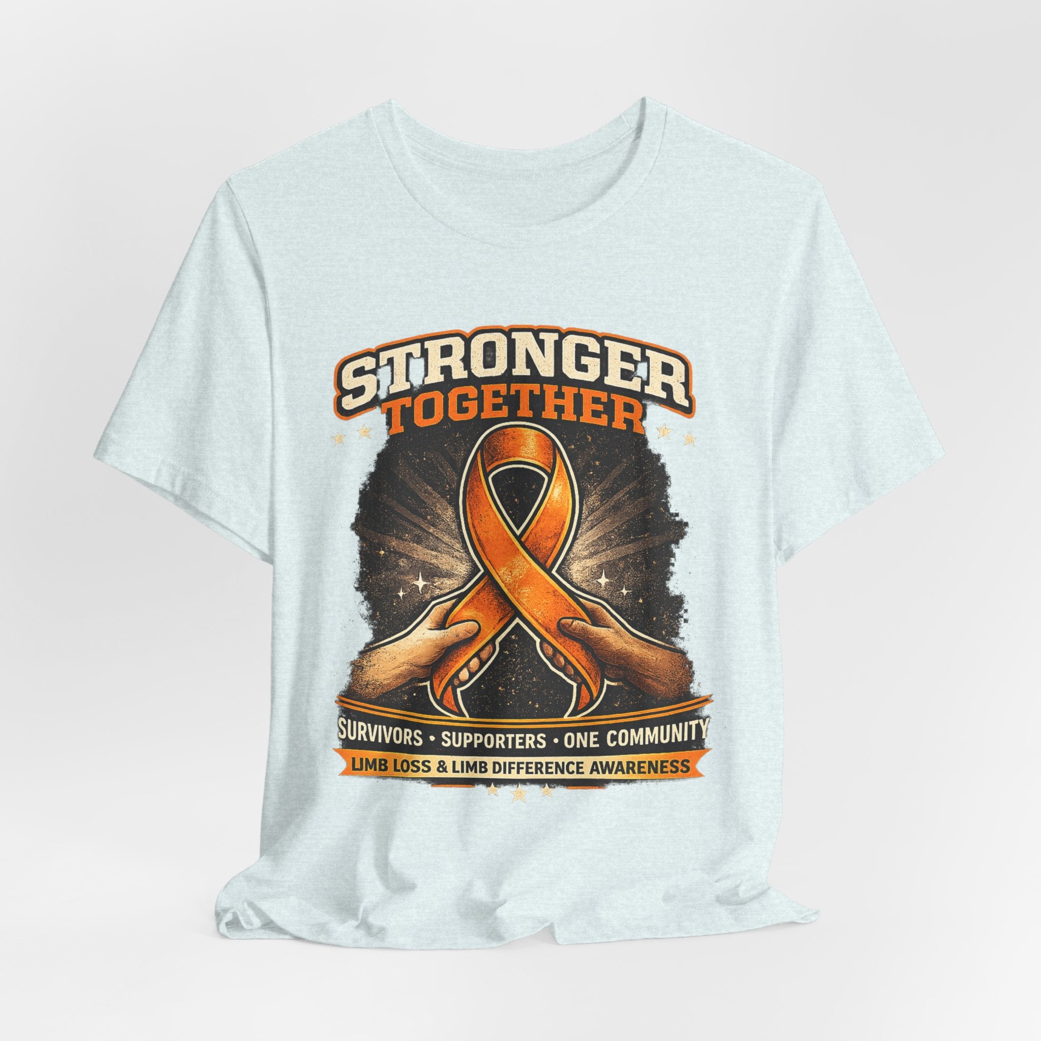 Limb Loss Awareness Shirt | Stronger Together Amputee Support Tee