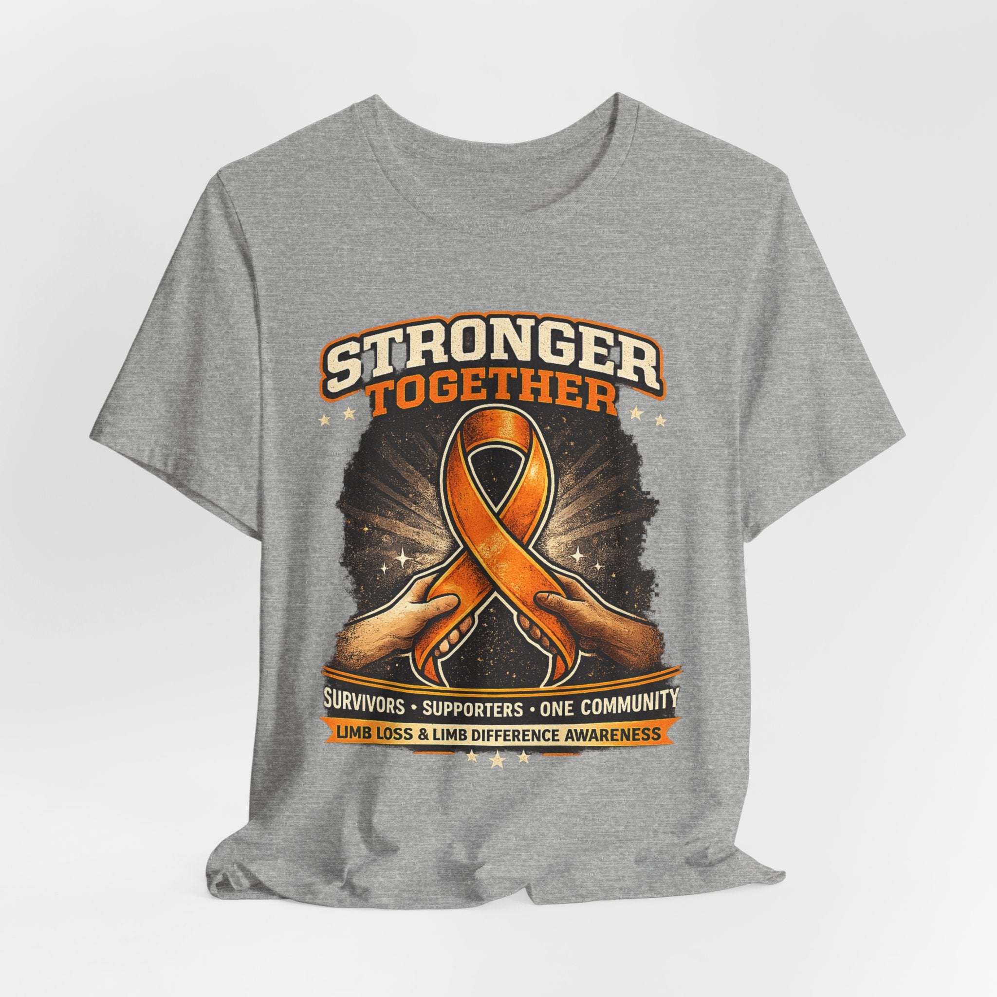 Limb Loss Awareness Shirt | Stronger Together Amputee Support Tee