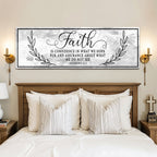 Faith Is Confidence - Hebrews 11:1 Faith Sign II