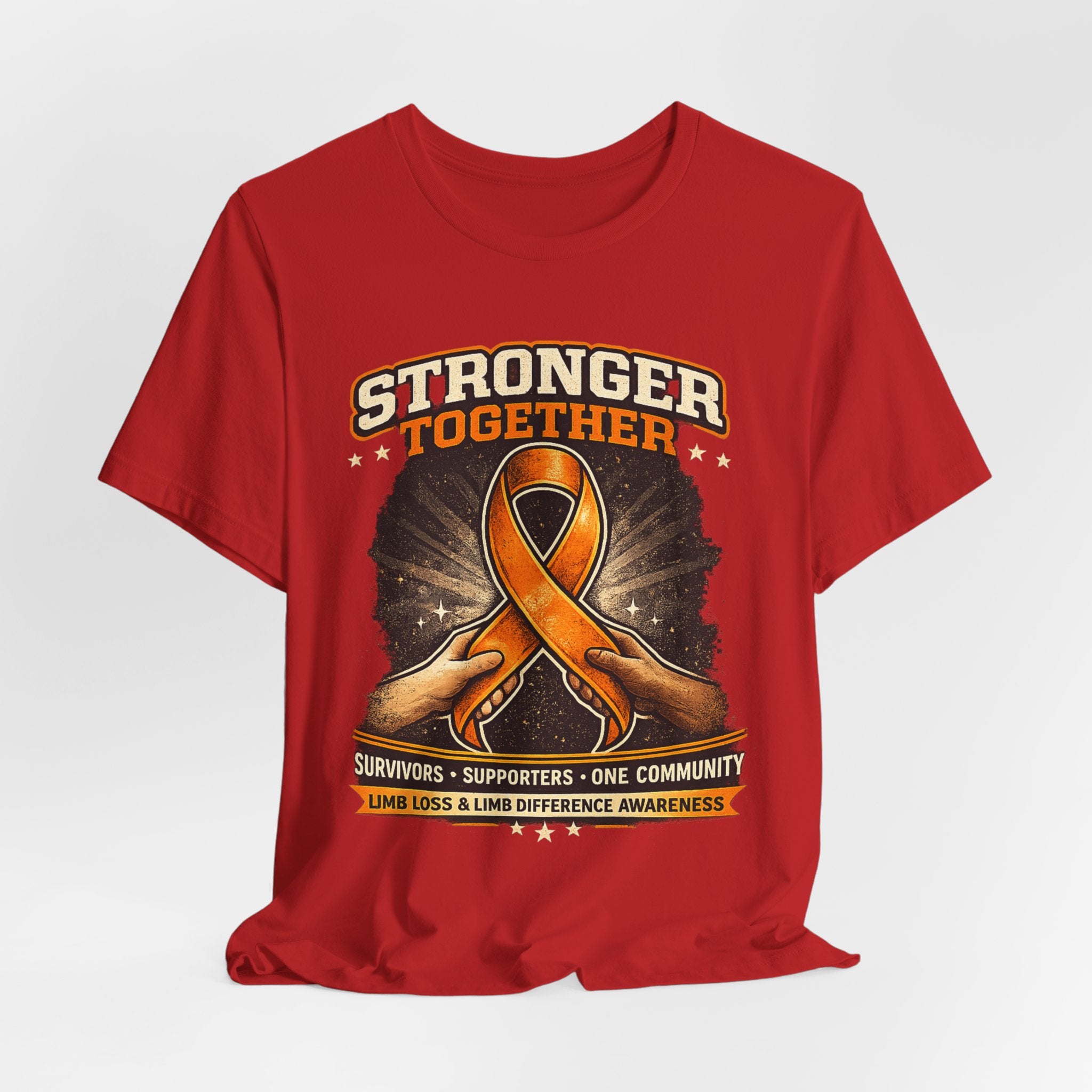 Limb Loss Awareness Shirt | Stronger Together Amputee Support Tee