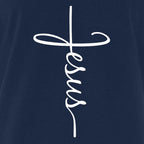 Jesus Cross T-Shirt for Men & Women – Christian Religious Graphic Tee – Inspirational Scripture Shirt