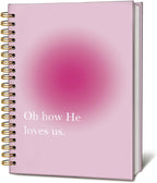 Bible Journal for Women, Christian Prayer Journal Notebook, Gift for Teen Girls, Bible Study Supplies, Coquette Preppy Pink Aesthetic