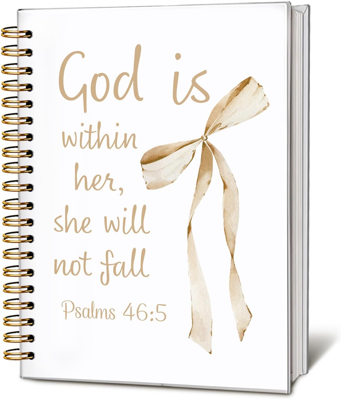 Bible Journal for Women, Christian Prayer Journal Notebook, Gift for Teen Girls, Bible Study Supplies, Coquette Preppy Pink Aesthetic