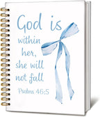 Bible Journal for Women, Christian Prayer Journal Notebook, Gift for Teen Girls, Bible Study Supplies, Coquette Preppy Pink Aesthetic