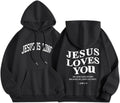 Jesus Loves You Hoodie | Women's Faith Pullover, Jesus Is King Sweatshirt