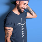 Jesus Cross T-Shirt for Men & Women – Christian Religious Graphic Tee – Inspirational Scripture Shirt