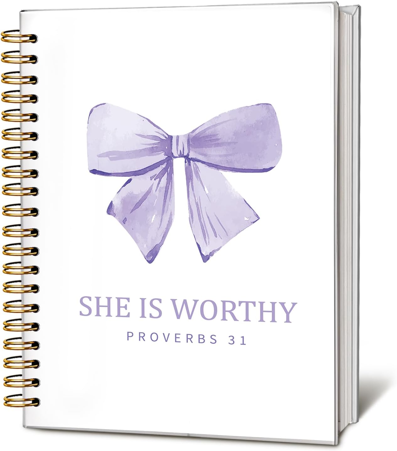 Bible Journal for Women, Christian Prayer Journal Notebook, Gift for Teen Girls, Bible Study Supplies, Coquette Preppy Pink Aesthetic