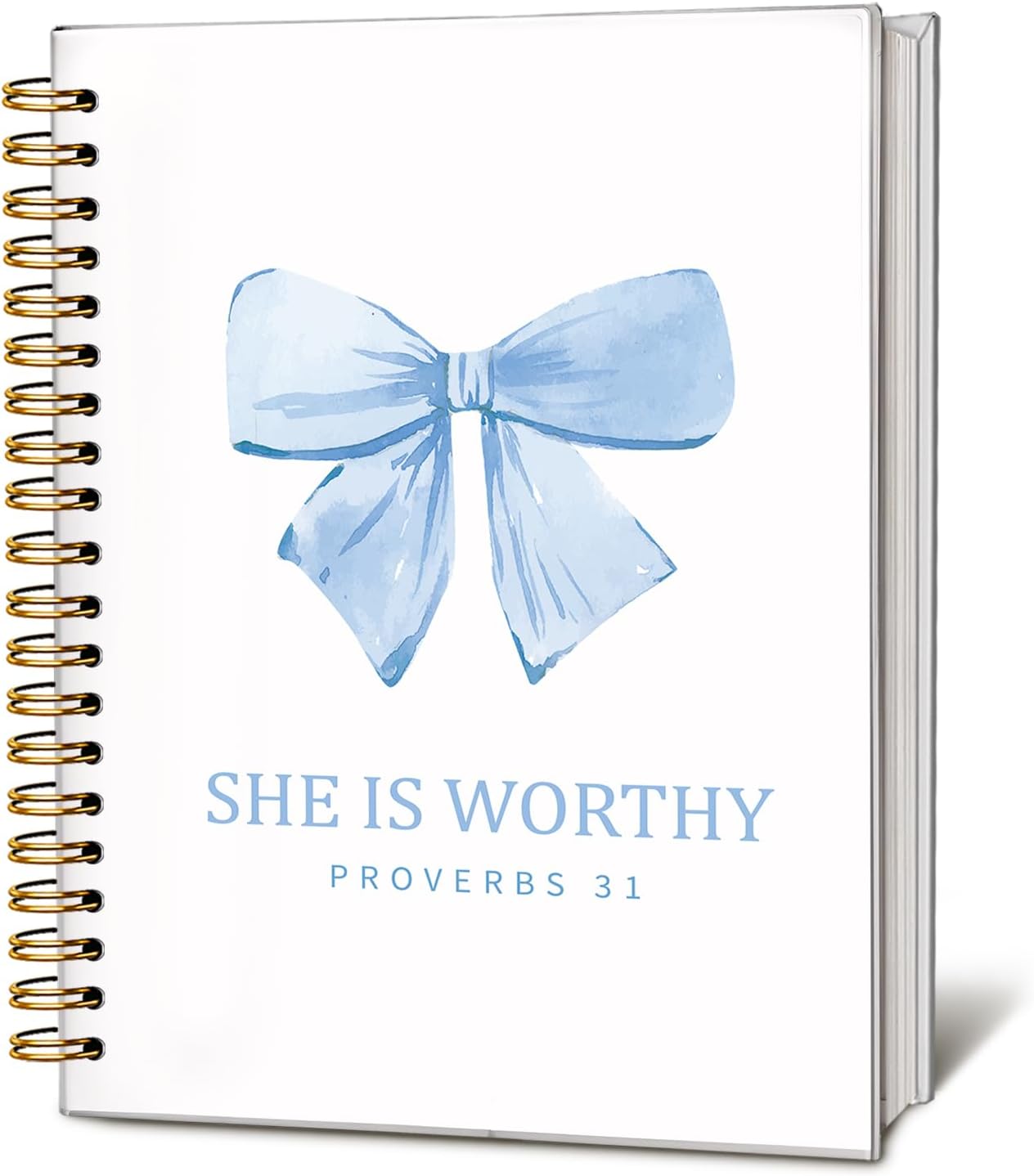 Bible Journal for Women, Christian Prayer Journal Notebook, Gift for Teen Girls, Bible Study Supplies, Coquette Preppy Pink Aesthetic
