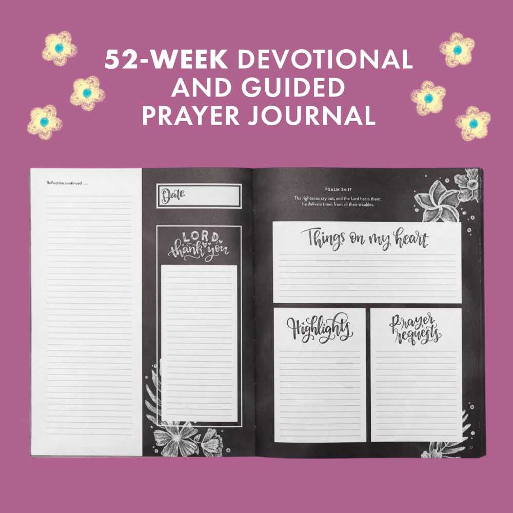 Prayer Journal for Teen Girls | 52 Weeks of Scripture, Reflection & Guided Prayer