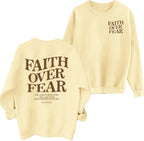 Living Proof of a Loving God Sweatshirt – Women's Christian Bible Verse Pullover