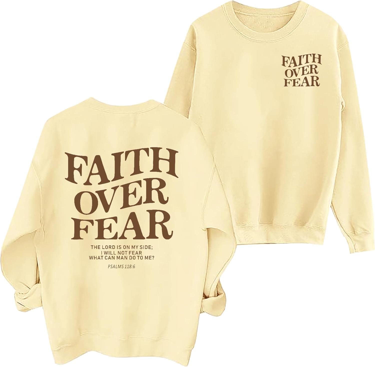 Living Proof of a Loving God Sweatshirt – Women's Christian Bible Verse Pullover