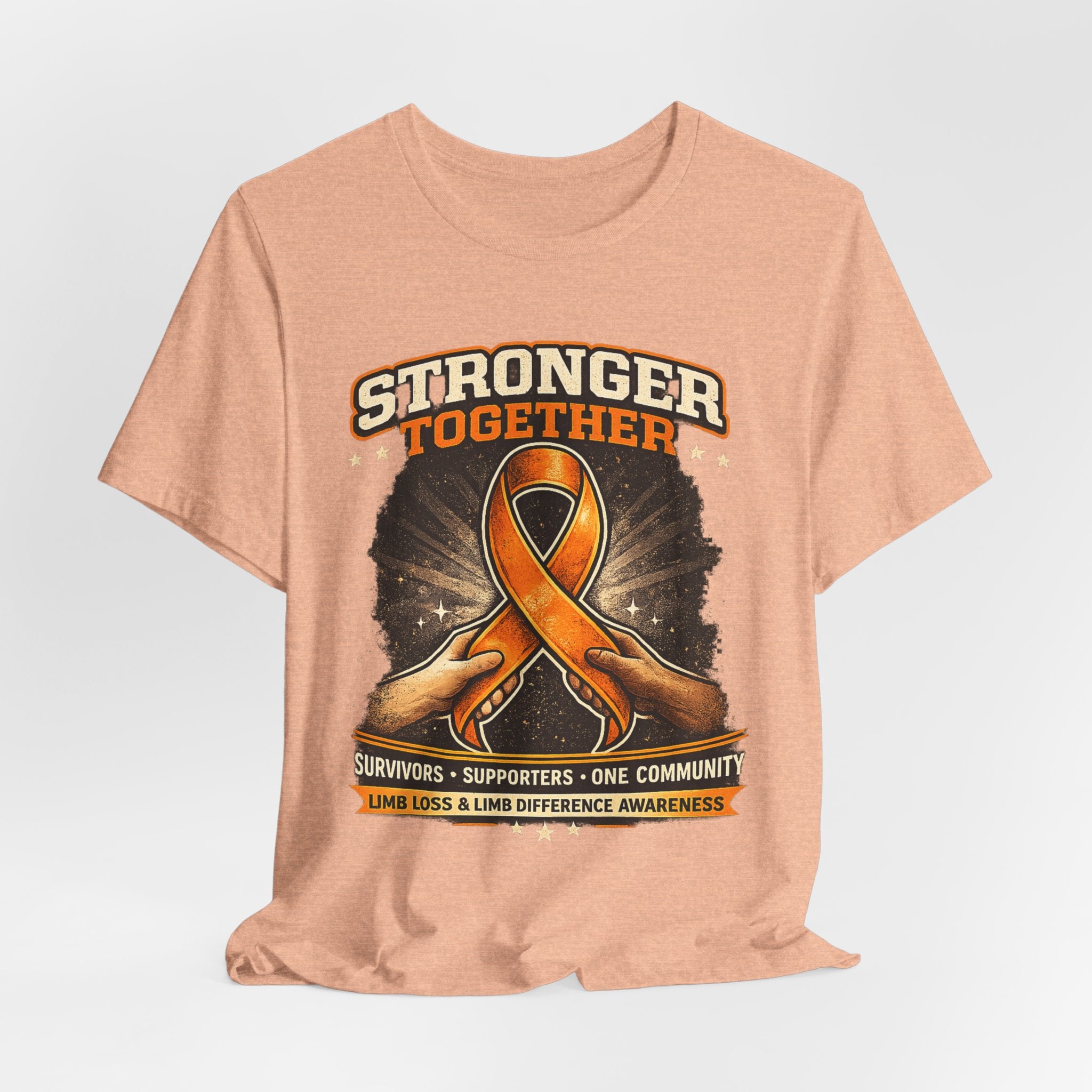 Limb Loss Awareness Shirt | Stronger Together Amputee Support Tee