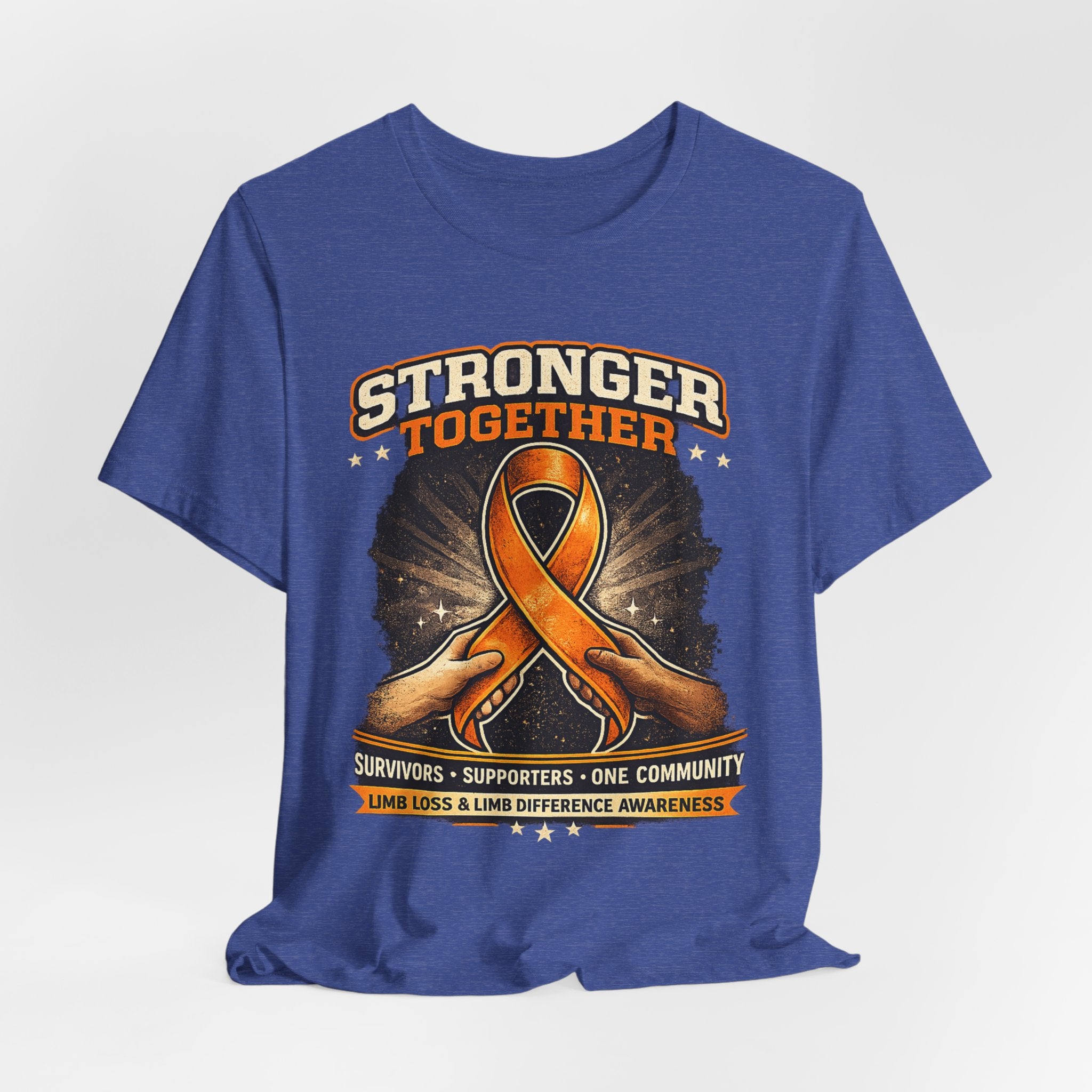 Limb Loss Awareness Shirt | Stronger Together Amputee Support Tee