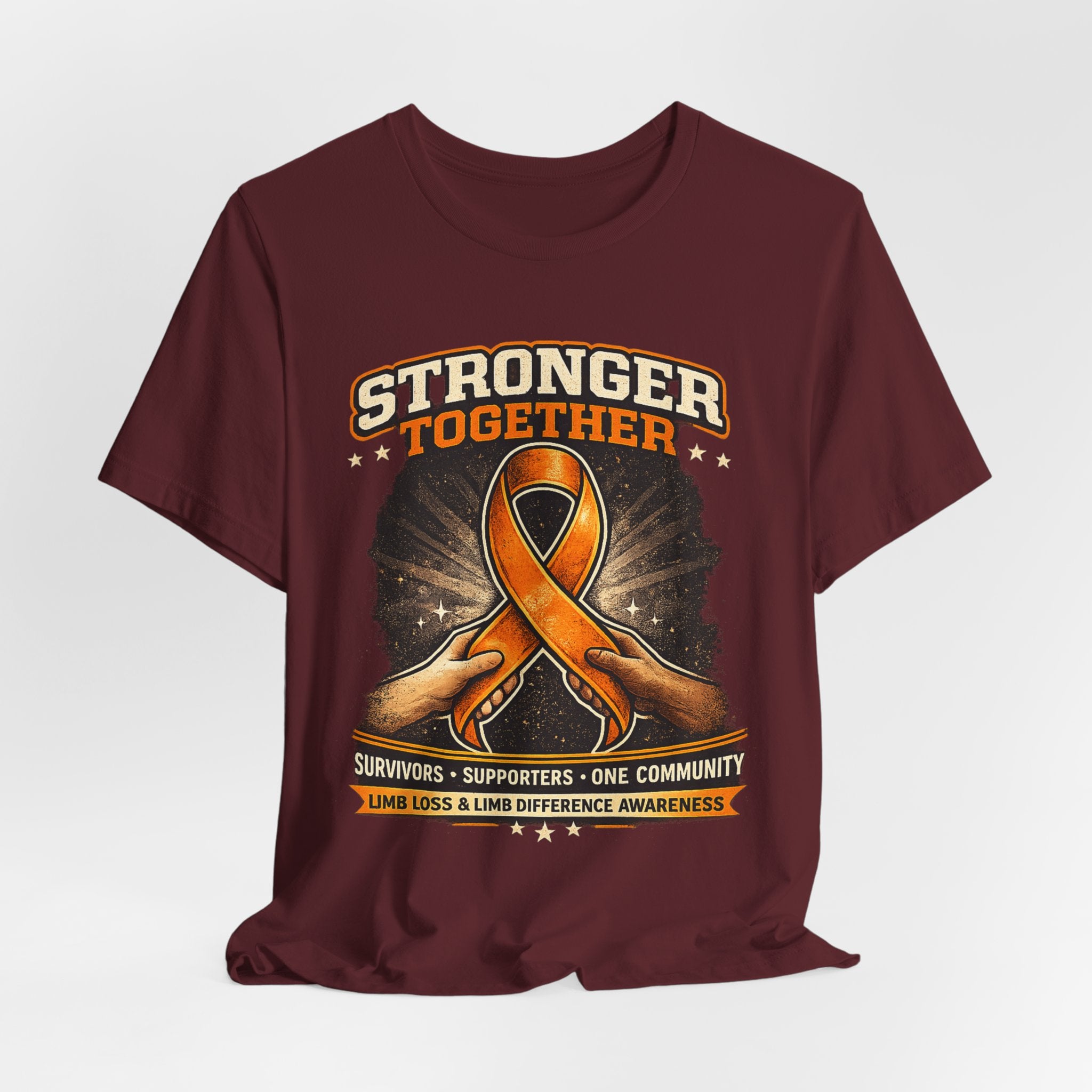 Limb Loss Awareness Shirt | Stronger Together Amputee Support Tee