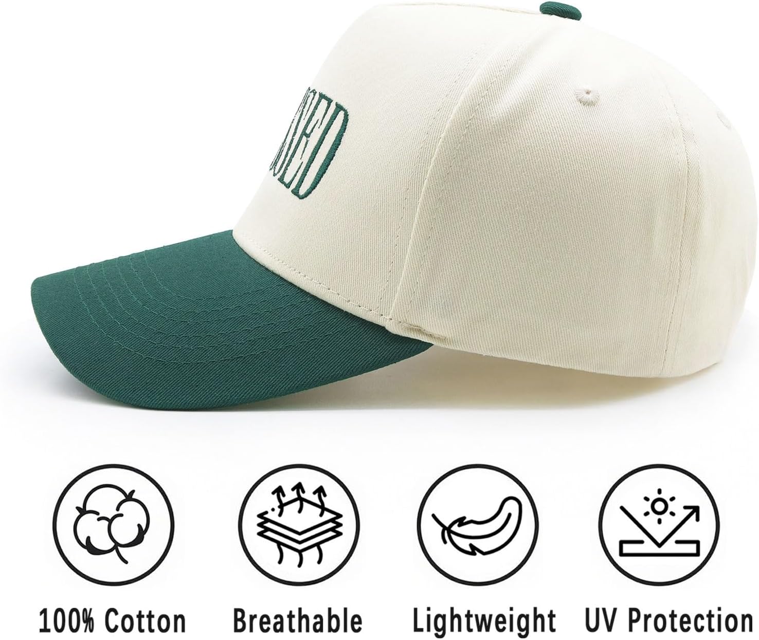 Blessed Embroidered Trucker Hat - Vintage Christian Cap for Men and Women