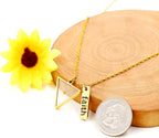 Stainless Steel Faith as Small as a Mustard Seed Charm Pendant Necklace Jewelry for Women