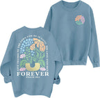 Living Proof of a Loving God Sweatshirt – Women's Christian Bible Verse Pullover