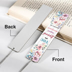 You Are Loved Beyond Measure" Metal Bible Verse Bookmark – Christian Gift for Women with Cross Charm & Gift Box