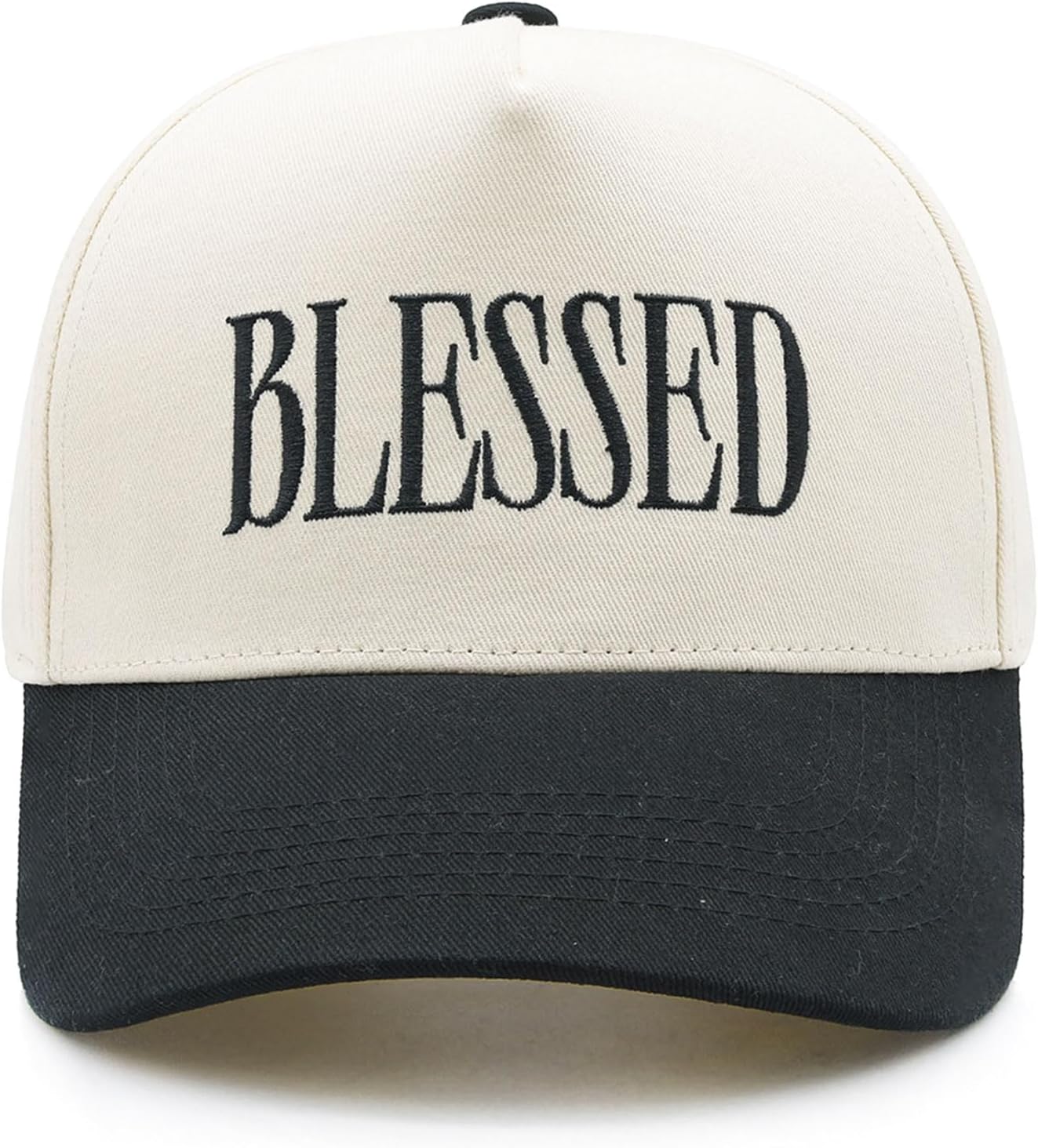 Blessed Embroidered Trucker Hat - Vintage Christian Cap for Men and Women