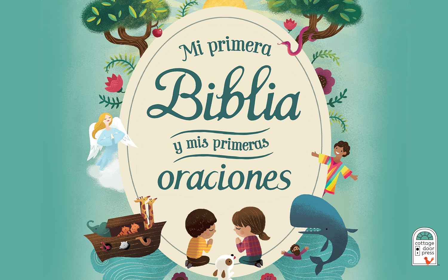 Mi Primera Biblia y Mis Primeras Oraciones – Libro Cristiano para Niños 3-8 / Spanish Children's Bible Storybook