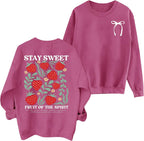 Living Proof of a Loving God Sweatshirt – Women's Christian Bible Verse Pullover