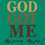 God Got Me - Christian Faith T-Shirt for Women