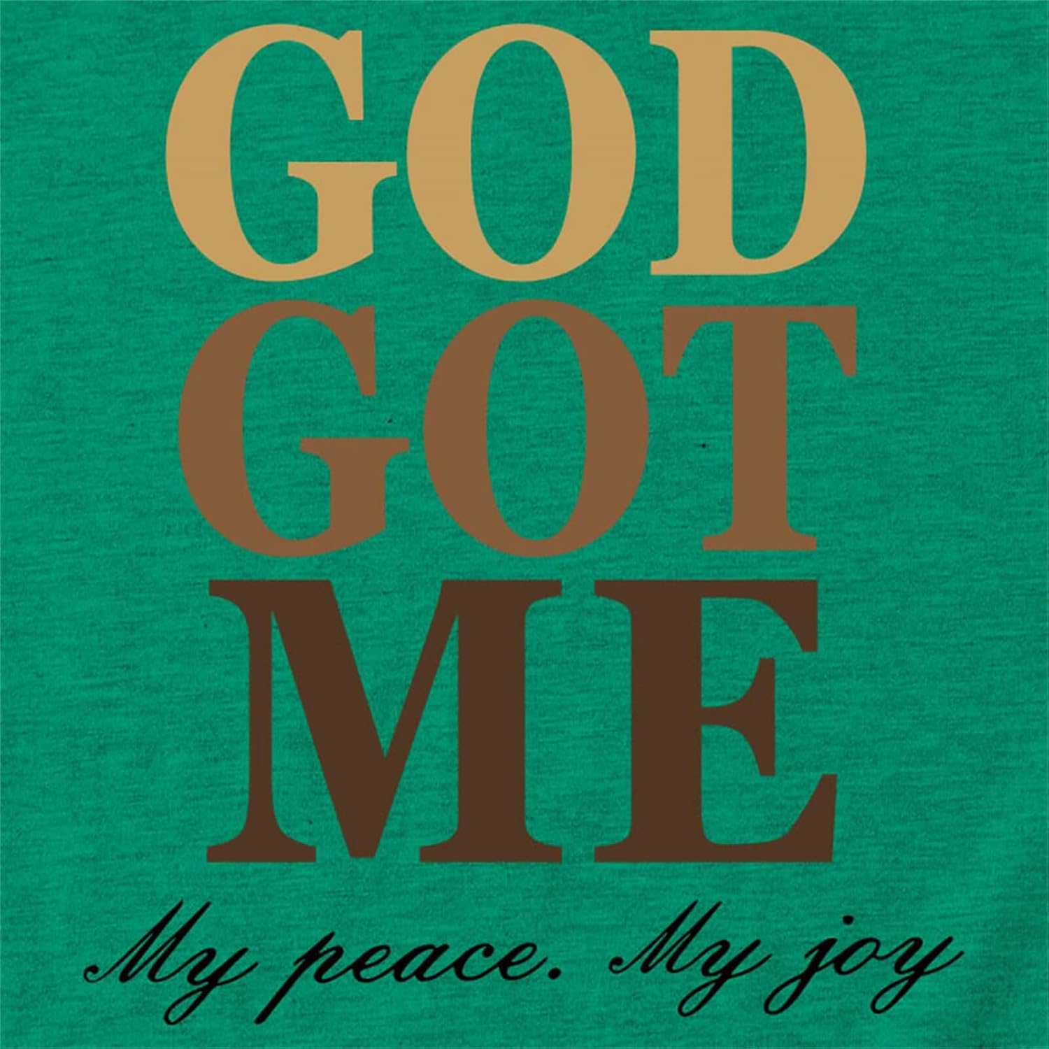 God Got Me - Christian Faith T-Shirt for Women
