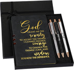 Christian Gifts for Women, Prayer Journal and Pen Gift Set with Gift Box, Scripture Notebook, Faith Gift for Graduation, Church, Sunday School