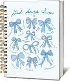 Bible Journal for Women, Christian Prayer Journal Notebook, Gift for Teen Girls, Bible Study Supplies, Coquette Preppy Pink Aesthetic