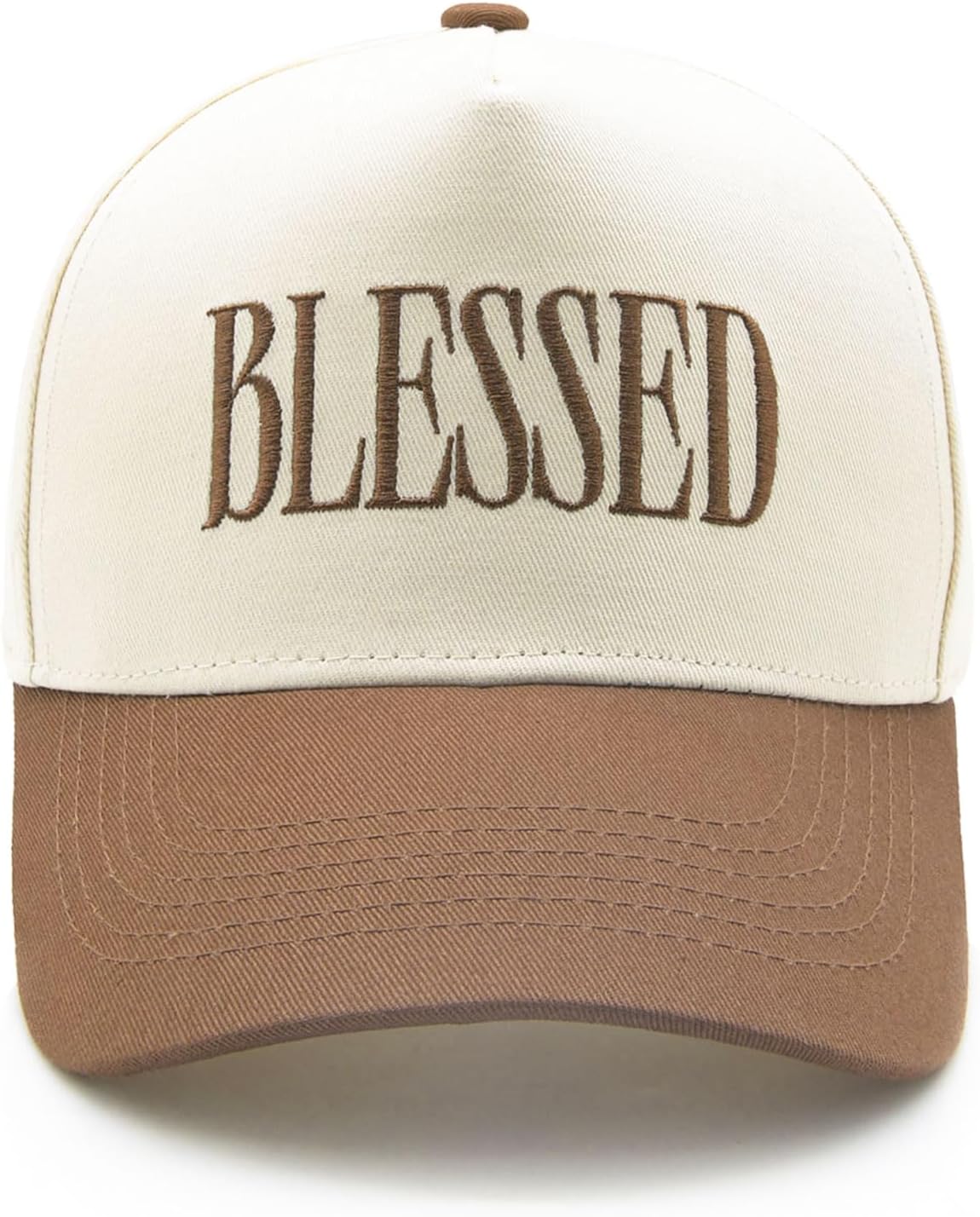Blessed Embroidered Trucker Hat - Vintage Christian Cap for Men and Women