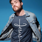 Jesus Cross T-Shirt for Men & Women – Christian Religious Graphic Tee – Inspirational Scripture Shirt