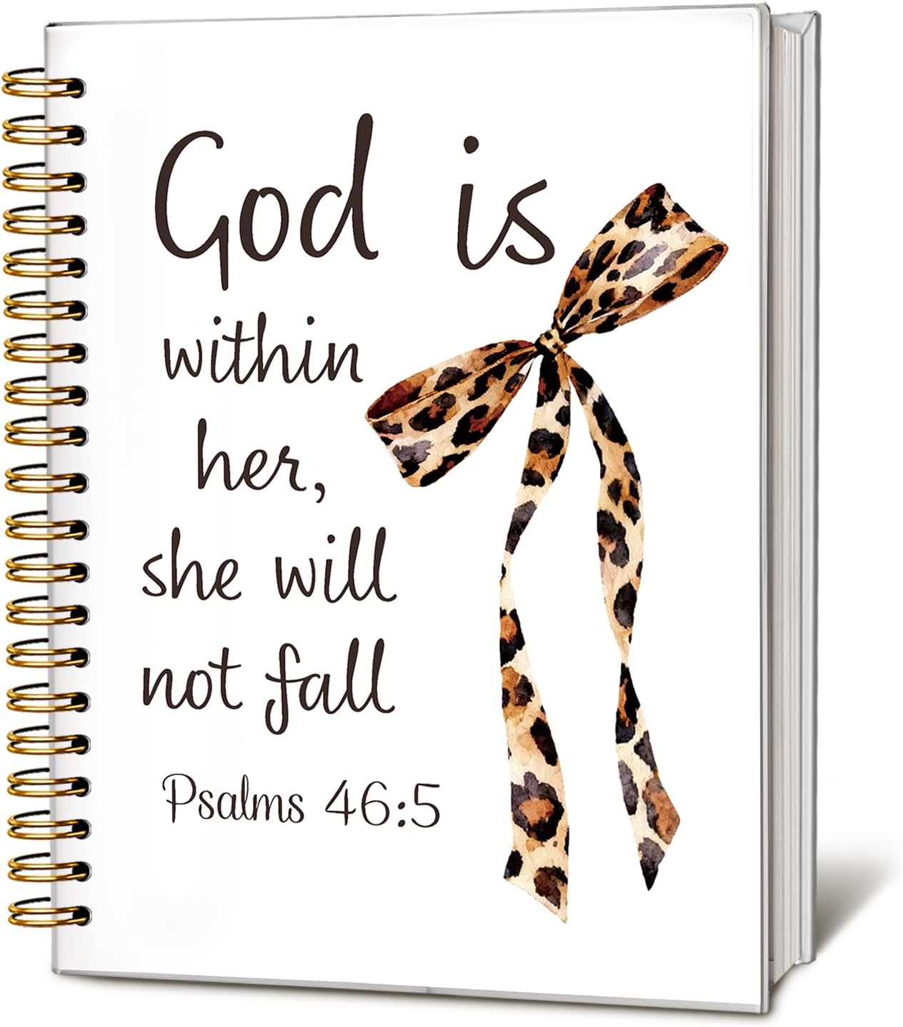 Bible Journal for Women, Christian Prayer Journal Notebook, Gift for Teen Girls, Bible Study Supplies, Coquette Preppy Pink Aesthetic