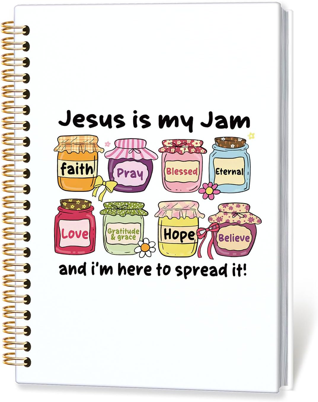 Christian Bible Journal Notebook for Women, Faith Note Taking, Prayer & Devotion Gift