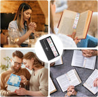 You Are Loved Beyond Measure" Metal Bible Verse Bookmark – Christian Gift for Women with Cross Charm & Gift Box