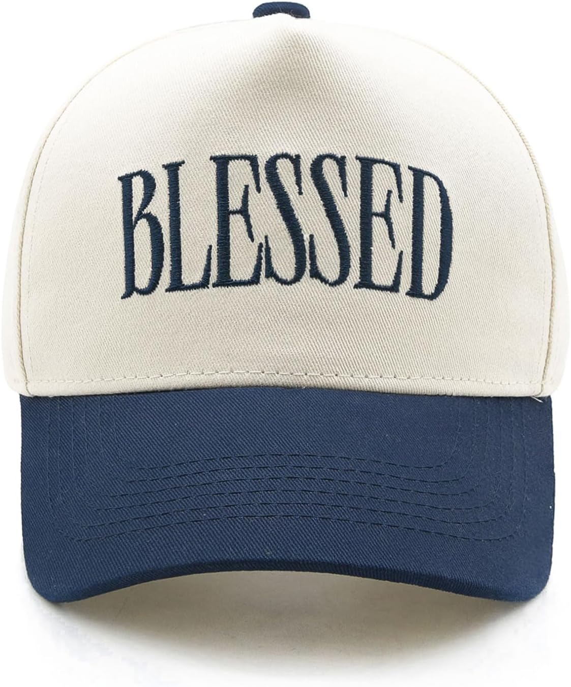 Blessed Embroidered Trucker Hat - Vintage Christian Cap for Men and Women