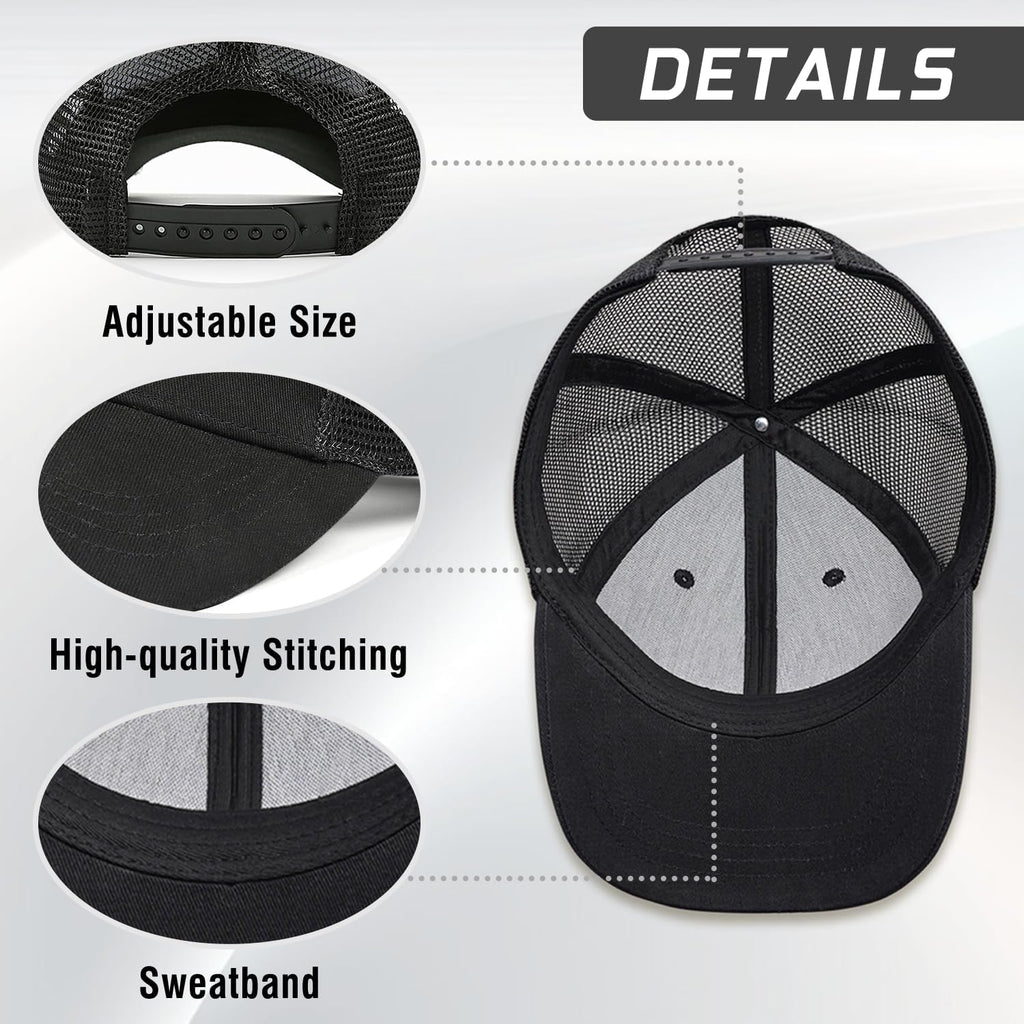 Faith Over Fear" Christian Hat for Men – American Flag Cross Baseball Cap, Father's Day & Christmas Gift