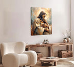 Jesus Embracing Woman - Safe Haven