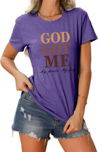 God Got Me - Christian Faith T-Shirt for Women