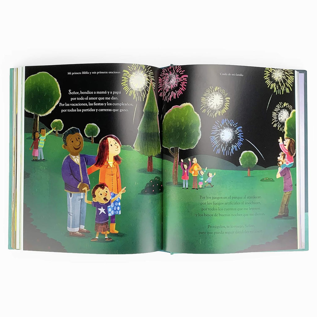Mi Primera Biblia y Mis Primeras Oraciones – Libro Cristiano para Niños 3-8 / Spanish Children's Bible Storybook
