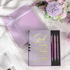 Christian Gifts for Women, Prayer Journal and Pen Gift Set with Gift Box, Scripture Notebook, Faith Gift for Graduation, Church, Sunday School