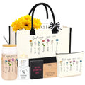 God Says You Are" Christian Gift Set for Women – Tote, Glass Cup, Candle, Necklace & Affirmation Cards