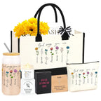 God Says You Are" Christian Gift Set for Women – Tote, Glass Cup, Candle, Necklace & Affirmation Cards
