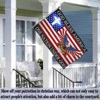 One Nation Under God - Patriotic Christian Flag (3x5 ft)